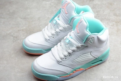 5 'LIGHT JORDAN AIR AQUA' RETRO GS 0908